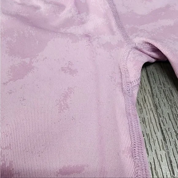 NWOT Free People Lilac and Yellow Think Twice Leggings in Dew Drop MSRP $138 - Picture 2 of 8